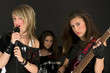 Rock Stars during a concert