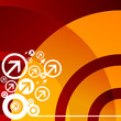 communication background vector