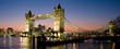 canvas print picture - Tower Bridge Panorama