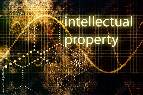 Illustration: Intellectual Property Abstract Business Concept Wallpaper Intellectual Property Abstract Business Concept Wallpaper
