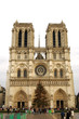 Notre Damme, Paris, at Christmas Time