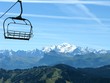 Télésiège sur Mont Blanc