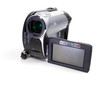 Digital Camera That Takes DV Format Disks On A White Background Digital Camera That Takes DV Format Disks On A White Background