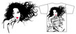illustration of a singer