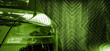 Close-up picture of acar beacon