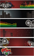 vector urban banner for web