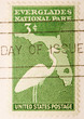 This is a Vintage 1946 US postage Stamp Everglades This is a Vintage 1946 US postage Stamp Everglades