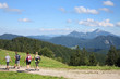 Familie beim Wandern Familie beim Wandern