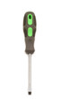 modern screwdriver on white background