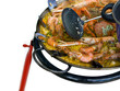 Cooking paella