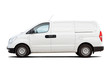 Light commercial vehicle isolated on white Light commercial vehicle isolated on white
