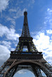 eiffel tower with eu stars