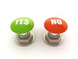 Buttons with Yes and No Buttons with Yes and No