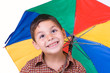child with umbrella child with umbrella