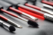 Set of professional make-up brushes