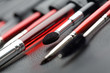 Set of professional make-up brushes