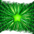 Christmas star background vector