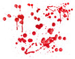 Red drops Red drops