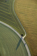Germany, Bavaria, fields and country roads, aerial view