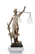 Foto: Justitia figurine on socket Justitia figurine on socket
