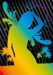 Fashion pin-up color flyer Fashion pin-up color flyer