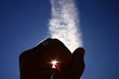 Foto: sonne in der hand sonne in der hand