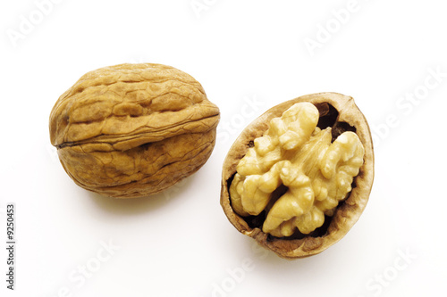 Photo: Walnut in nutshell Walnut in nutshell