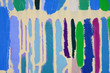 Close-up of an abstract pattern on a multi-colored background