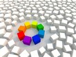 Color Wheel in chaos Color Wheel in chaos