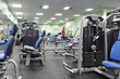 Man in health club Man in health club