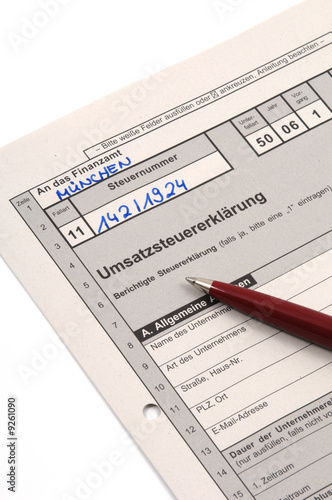 Foto: Umsatzsteuer Umsatzsteuer
