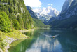Boot auf dem Gosausee