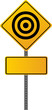 Target Road Sign