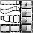 set of film vector