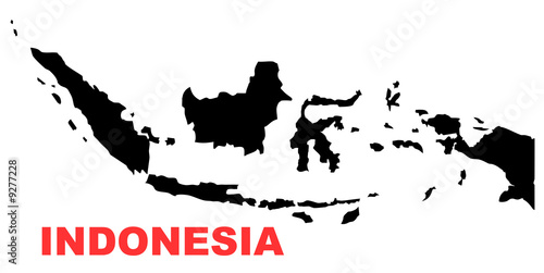 Illustration: Indonesia Map High resolution Indonesia Map High resolution