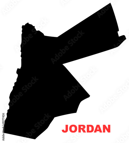 Illustration: Jordan Map Jordan Map