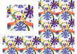 Trendy repeating pattern Trendy repeating pattern