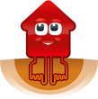 Haus symbolhaft für Erdwärme