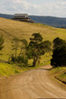 A typical dirt road in the Australian outback