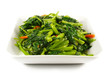 Photo: Asian Chinese Cooking Style Stir Fry Vegetable Dish on White Asian Chinese Cooking Style Stir Fry Vegetable Dish on White