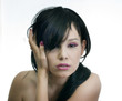 young and beauty  emo girl photo
