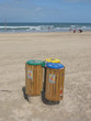 Trio de poubelles