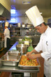 chef cooking at kitchen