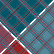 motif écossais en diagonale