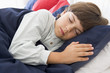 Photo: Young Boy Asleep In His Bed Young Boy Asleep In His Bed