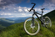 Foto: Bycicle on a hill Bycicle on a hill