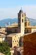 A view of the town of Urbino. A view of the town of Urbino.