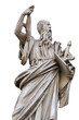St. Paul Statue, Piazza del Popolo, Rome, Italy St. Paul Statue, Piazza del Popolo, Rome, Italy