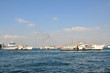 Passenger ships at Bosphorus istanbul Turkey