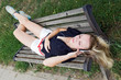 girl and music